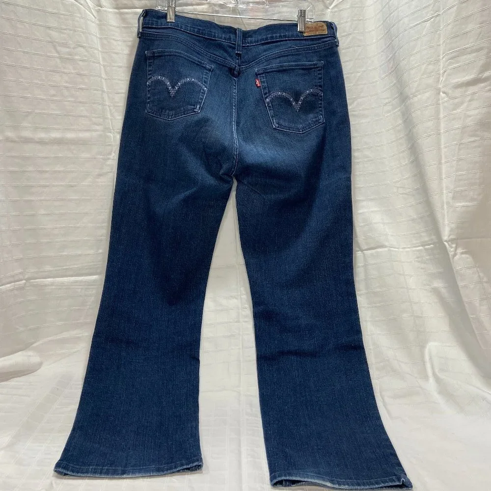 Ladies Levi's 505 Straight leg Jeans size 16 - Picture 2 of 9